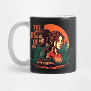 The Last of Us Pedro Pascal Joel, Ellie inspired design Mug